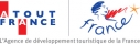 Logo de l'agence de développement touristique Atout France