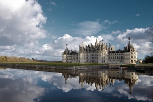 Façade du château de Chambord